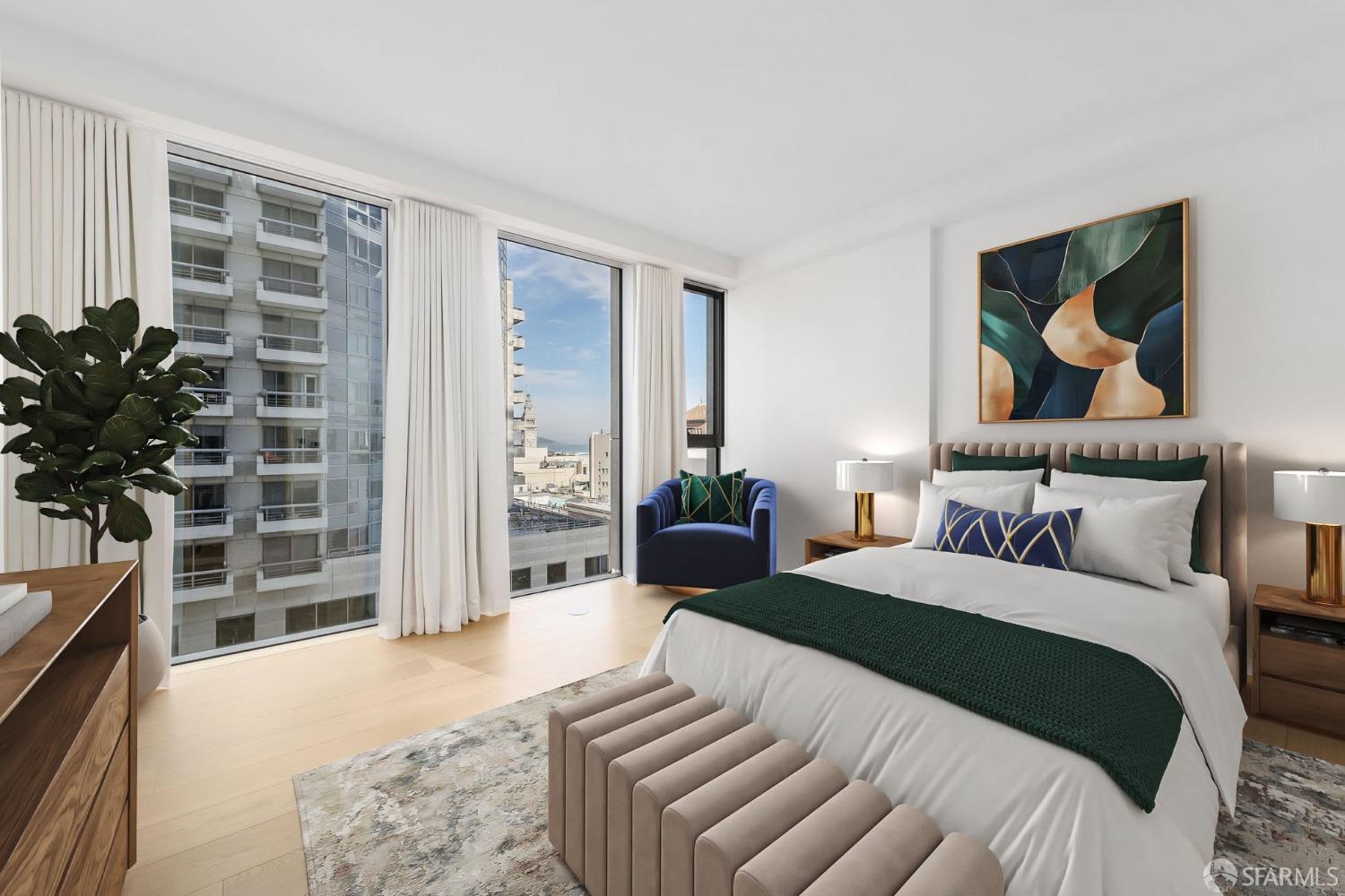Detail Gallery Image 13 of 38 For 1 Steuart Ln #1005,  San Francisco,  CA 94105 - 2 Beds | 2/1 Baths