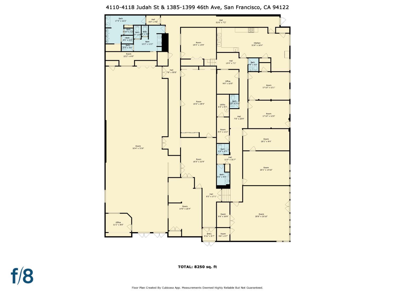 Detail Gallery Image 29 of 29 For 4110 Judah St, San Francisco,  CA 94122 - – Beds | – Baths