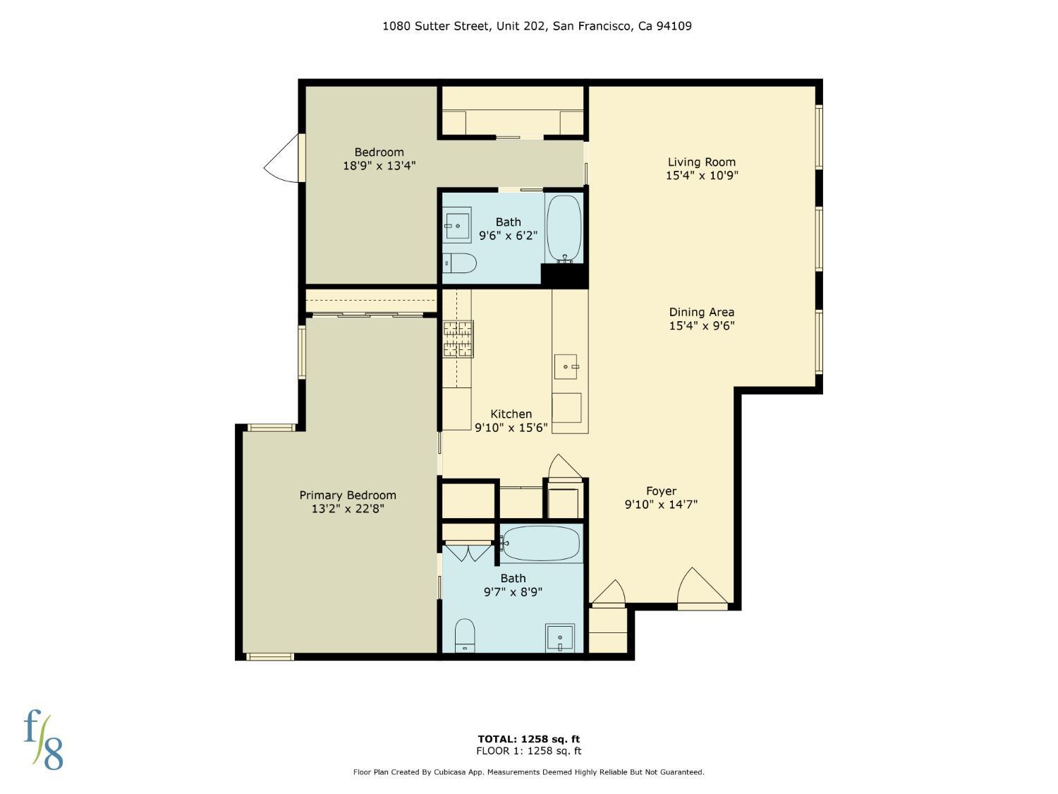 Detail Gallery Image 46 of 46 For 1080 Sutter St #202,  San Francisco,  CA 94109 - 2 Beds | 2 Baths