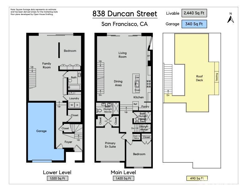 Detail Gallery Image 85 of 85 For 838 Duncan St, San Francisco,  CA 94131 - 3 Beds | 3 Baths