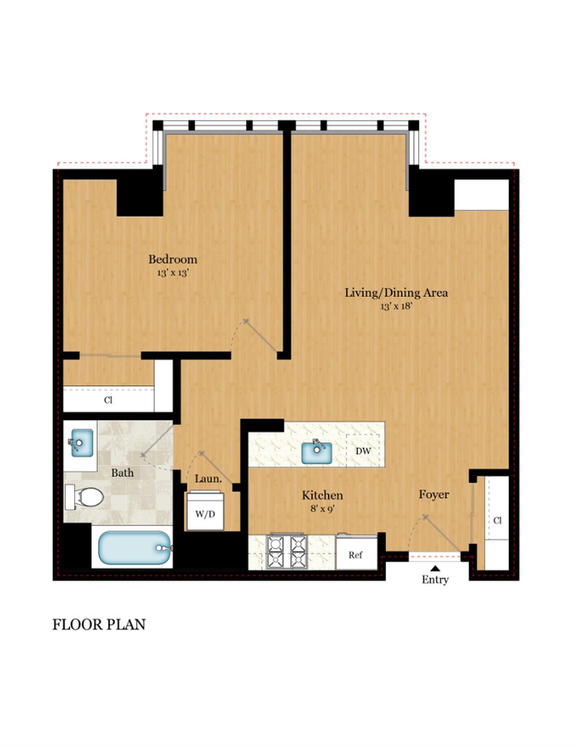 Detail Gallery Image 17 of 55 For 55 Page St Ph818,  San Francisco,  CA 94102 - 1 Beds | 1 Baths