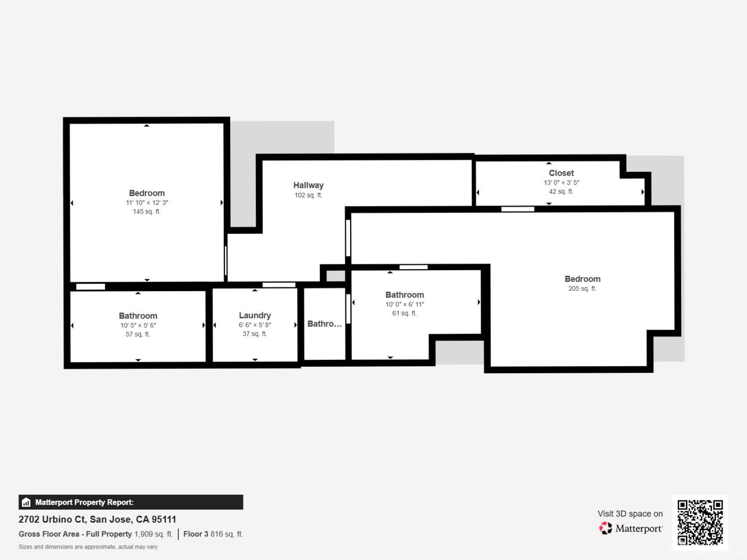 Detail Gallery Image 79 of 80 For 2702 Urbino Ct, San Jose,  CA 95111 - 3 Beds | 3/1 Baths