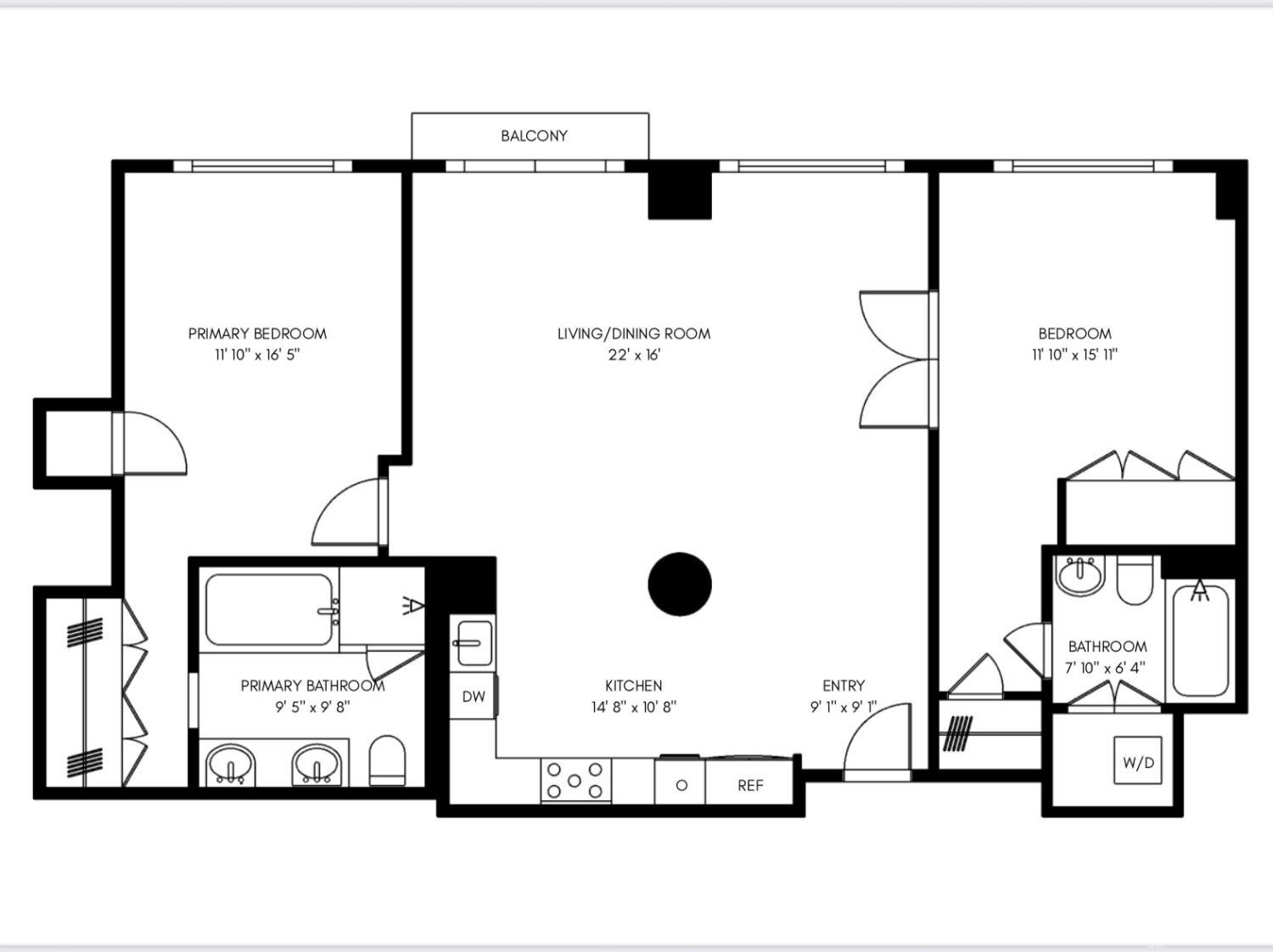 Detail Gallery Image 25 of 25 For 1388 Gough St #606,  San Francisco,  CA 94109 - 2 Beds | 2 Baths