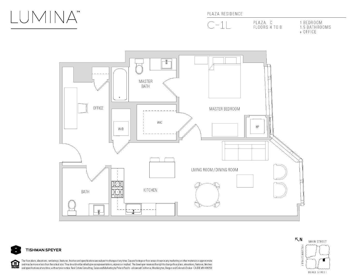 Detail Gallery Image 20 of 41 For 333 Beale St 3c,  San Francisco,  CA 94105 - 1 Beds | 1/1 Baths
