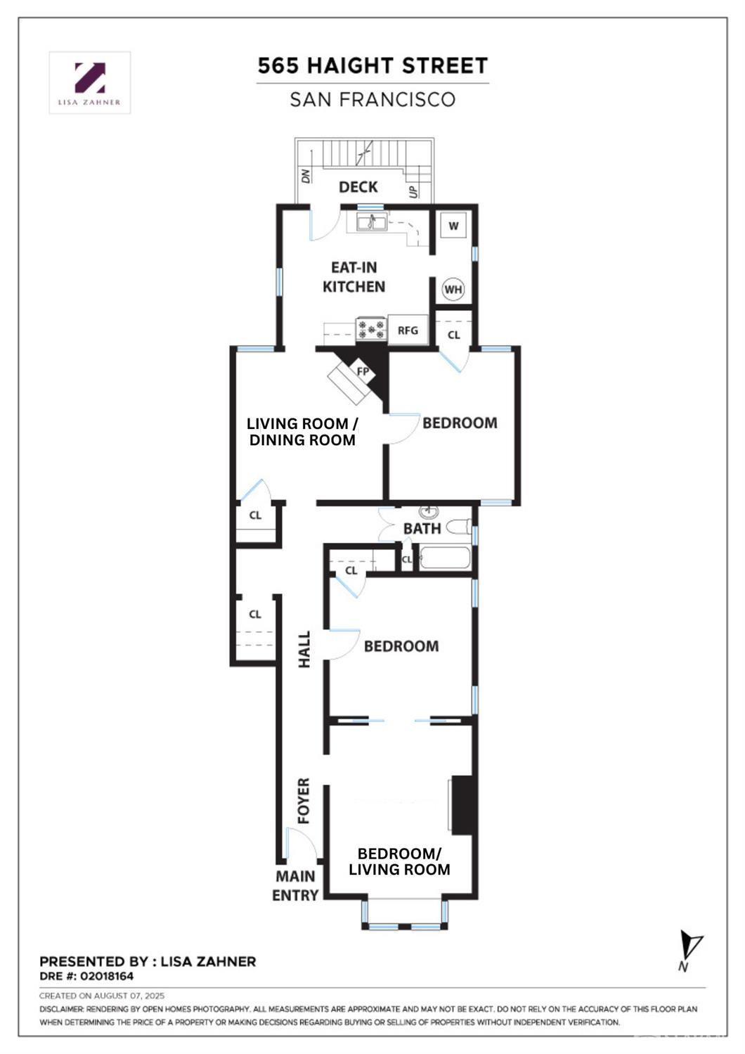Detail Gallery Image 41 of 42 For 565 Haight St, San Francisco,  CA 94117 - 2 Beds | 1 Baths