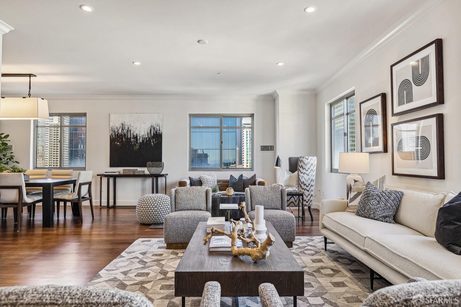 Detail Gallery Image 4 of 38 For 246 2nd St #1701,  San Francisco,  CA 94105 - 3 Beds | 3 Baths