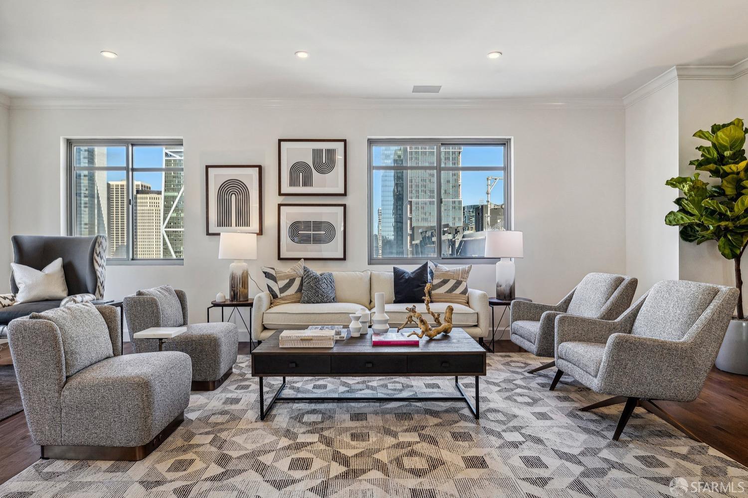 Detail Gallery Image 6 of 38 For 246 2nd St #1701,  San Francisco,  CA 94105 - 3 Beds | 3 Baths