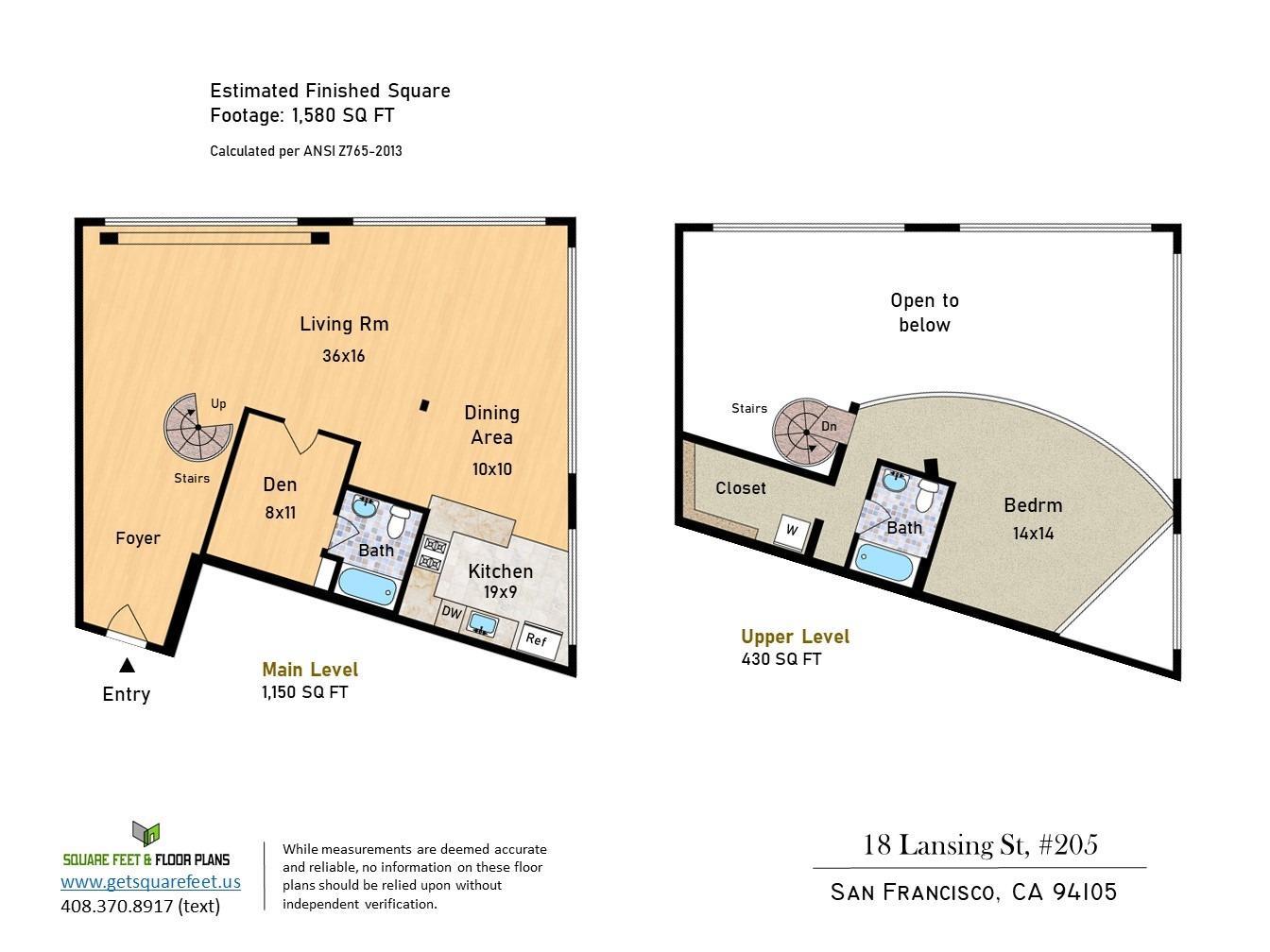 Detail Gallery Image 45 of 45 For 18 Lansing St #205,  San Francisco,  CA 94105 - 2 Beds | 2 Baths