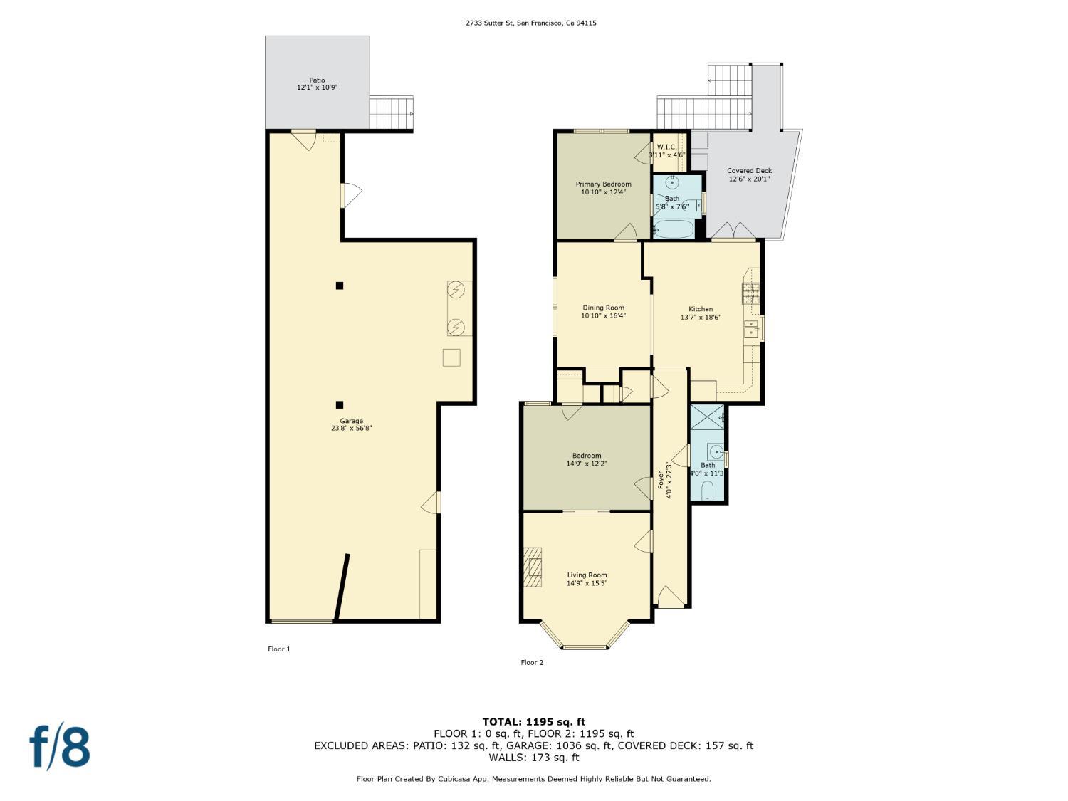 Detail Gallery Image 41 of 41 For 2733 Sutter St, San Francisco,  CA 94115 - 3 Beds | 2 Baths