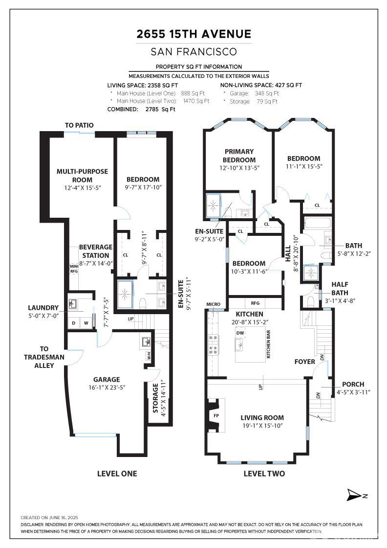 Detail Gallery Image 41 of 59 For 2655 15th Ave, San Francisco,  CA 94127 - 4 Beds | 3/1 Baths