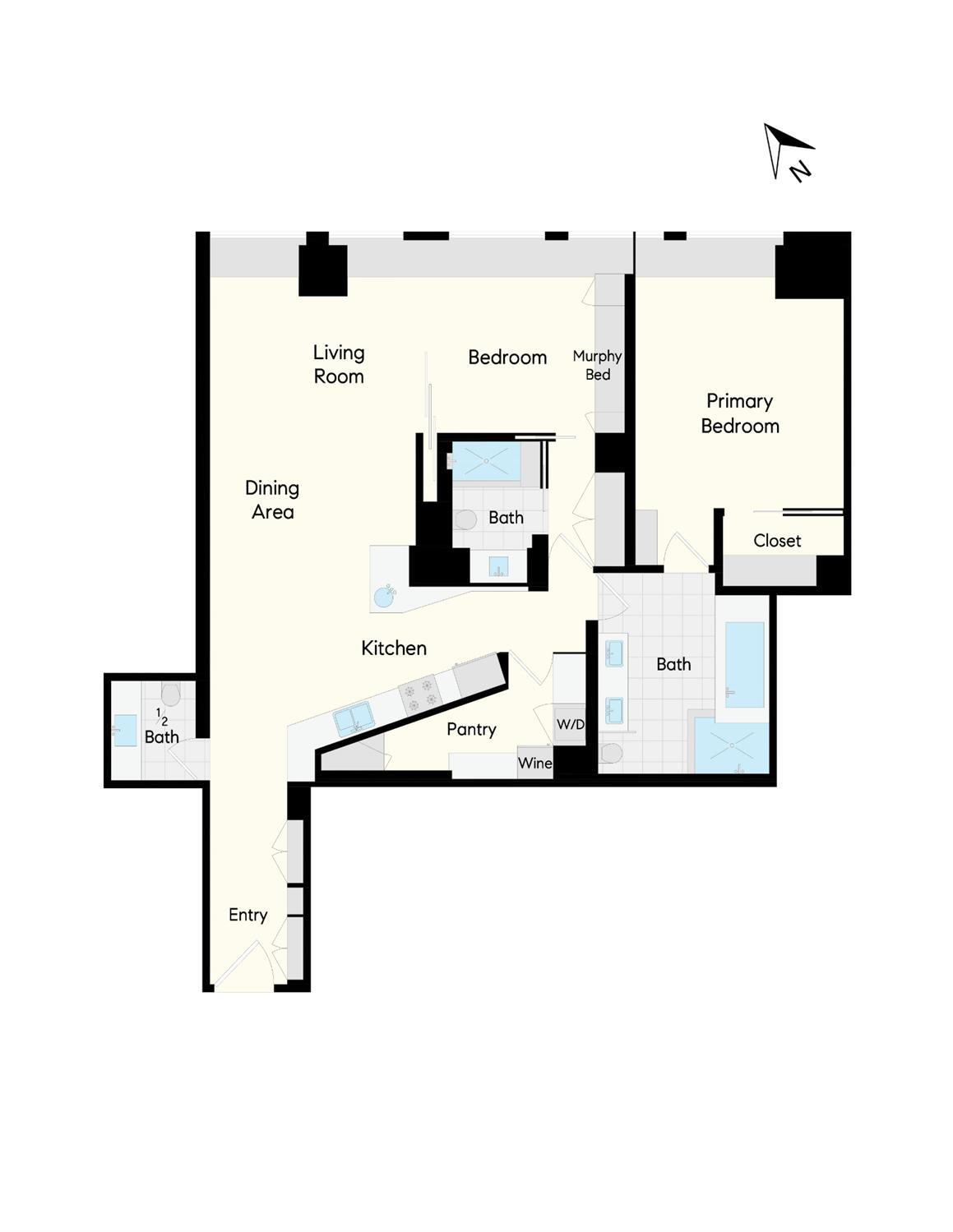 Detail Gallery Image 42 of 42 For 188 Minna St 23f,  San Francisco,  CA 94105 - 2 Beds | 2/1 Baths