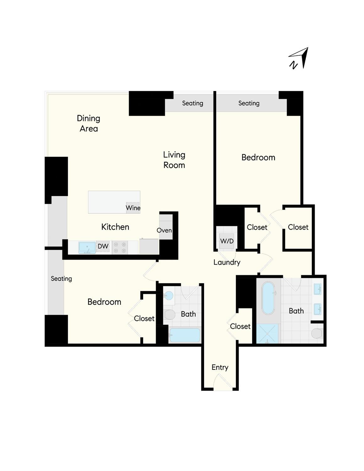 Detail Gallery Image 36 of 36 For 301 Mission St 30a,  San Francisco,  CA 94105 - 2 Beds | 2 Baths