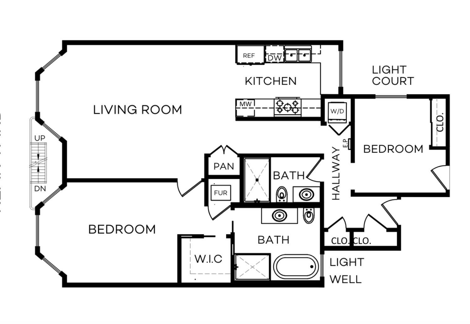 Detail Gallery Image 19 of 19 For 1234 Francisco St #4,  San Francisco,  CA 94123 - 2 Beds | 2 Baths