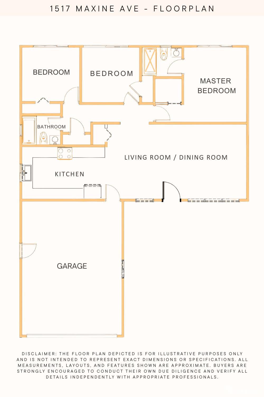 Detail Gallery Image 33 of 33 For 1517 Maxine Ave, San Mateo,  CA 94401 - 3 Beds | 2 Baths