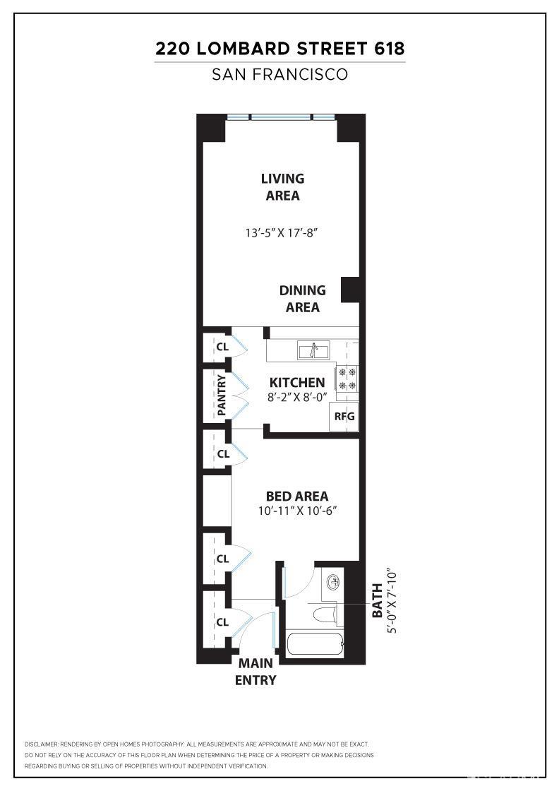 Detail Gallery Image 29 of 29 For 220 Lombard St #618,  San Francisco,  CA 94111 - 1 Beds | 1 Baths