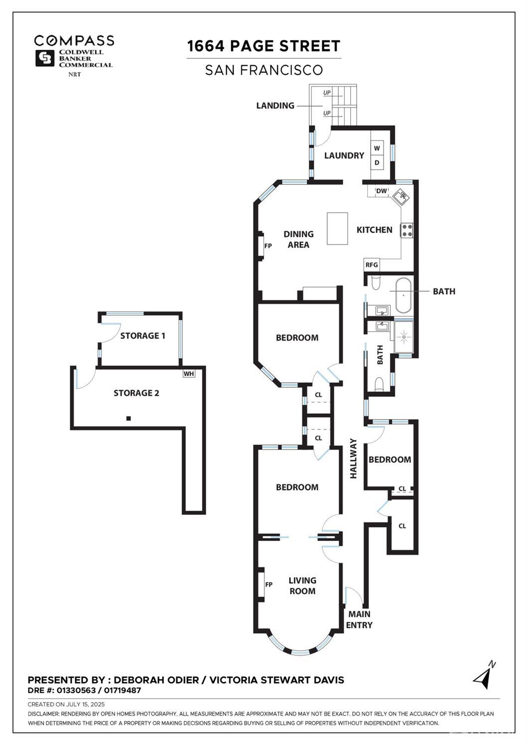 Detail Gallery Image 56 of 56 For 1664 Page, San Francisco,  CA 94117 - 3 Beds | 2 Baths