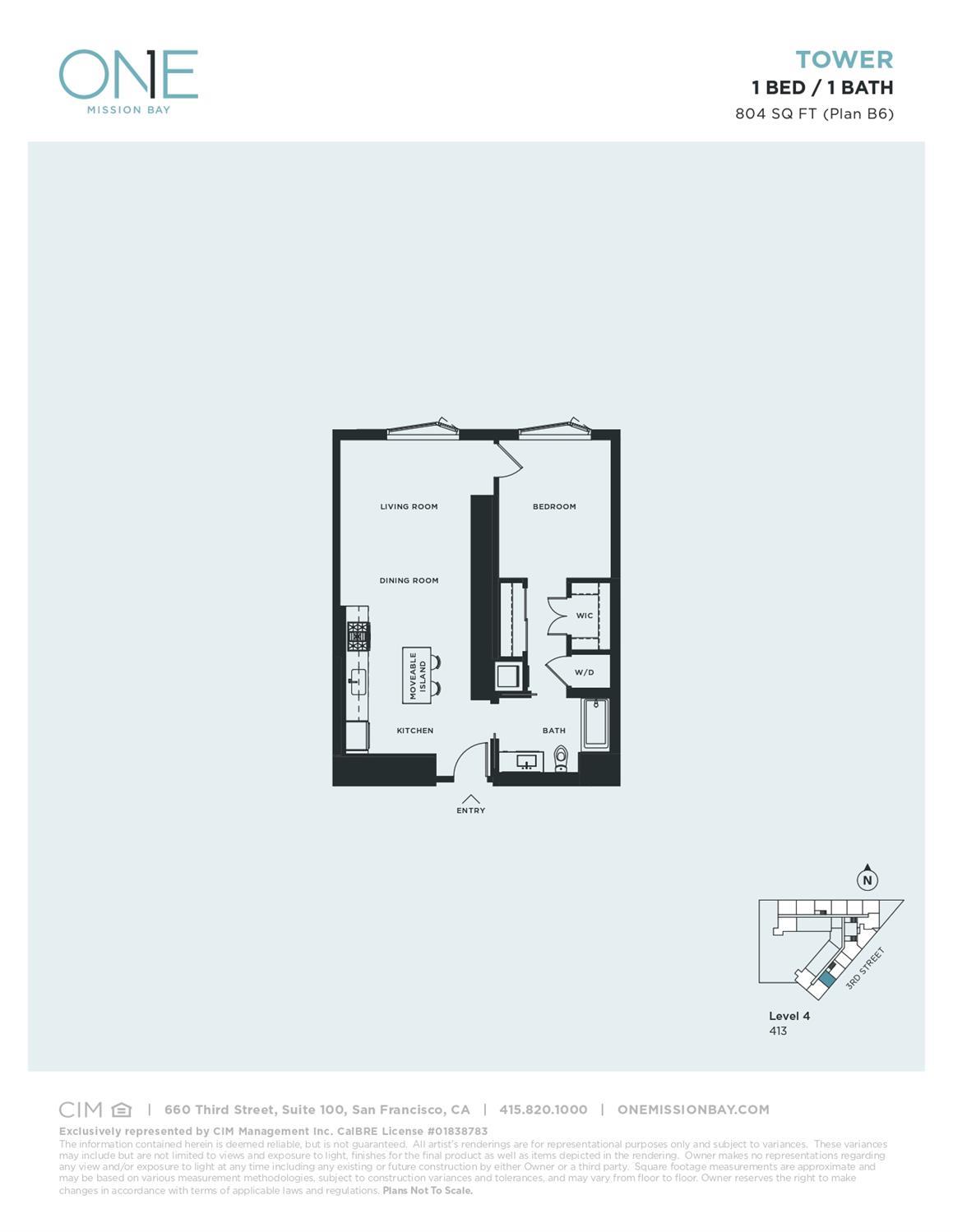 Detail Gallery Image 12 of 36 For 1000 3rd St #413,  San Francisco,  CA 94105 - 1 Beds | 1 Baths