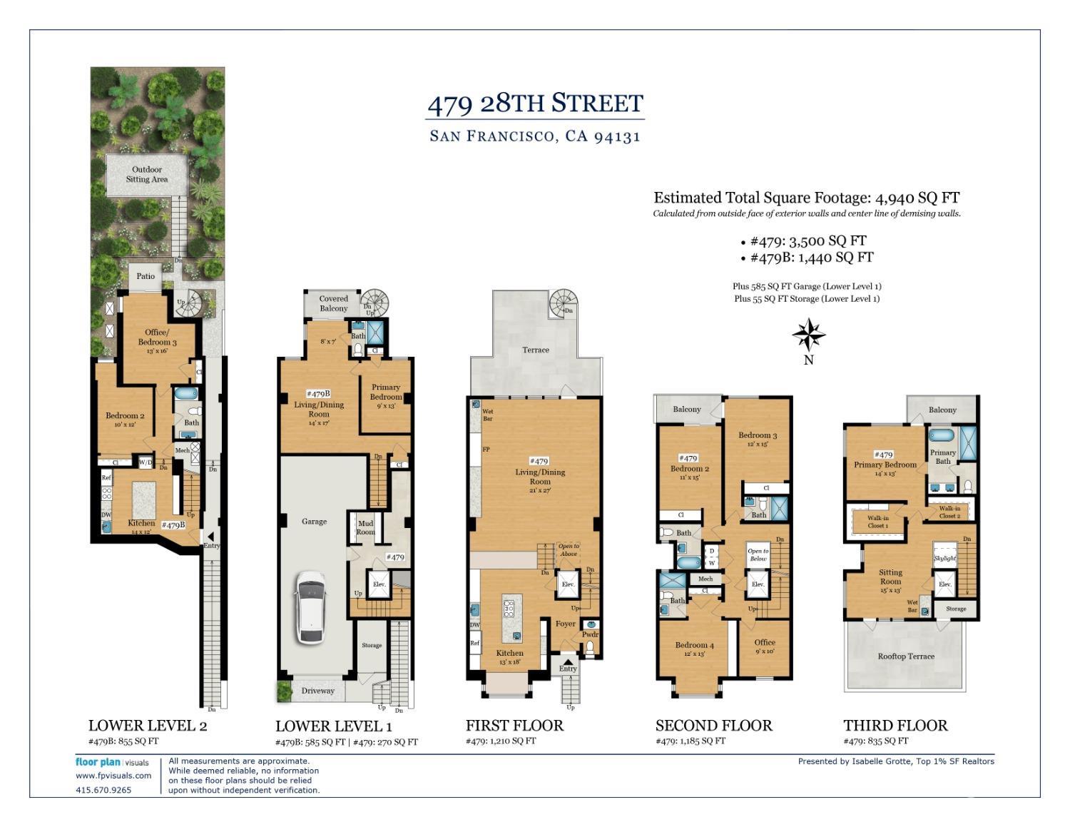 Detail Gallery Image 49 of 60 For 479 28th St, San Francisco,  CA 94131 - 7 Beds | 6/1 Baths