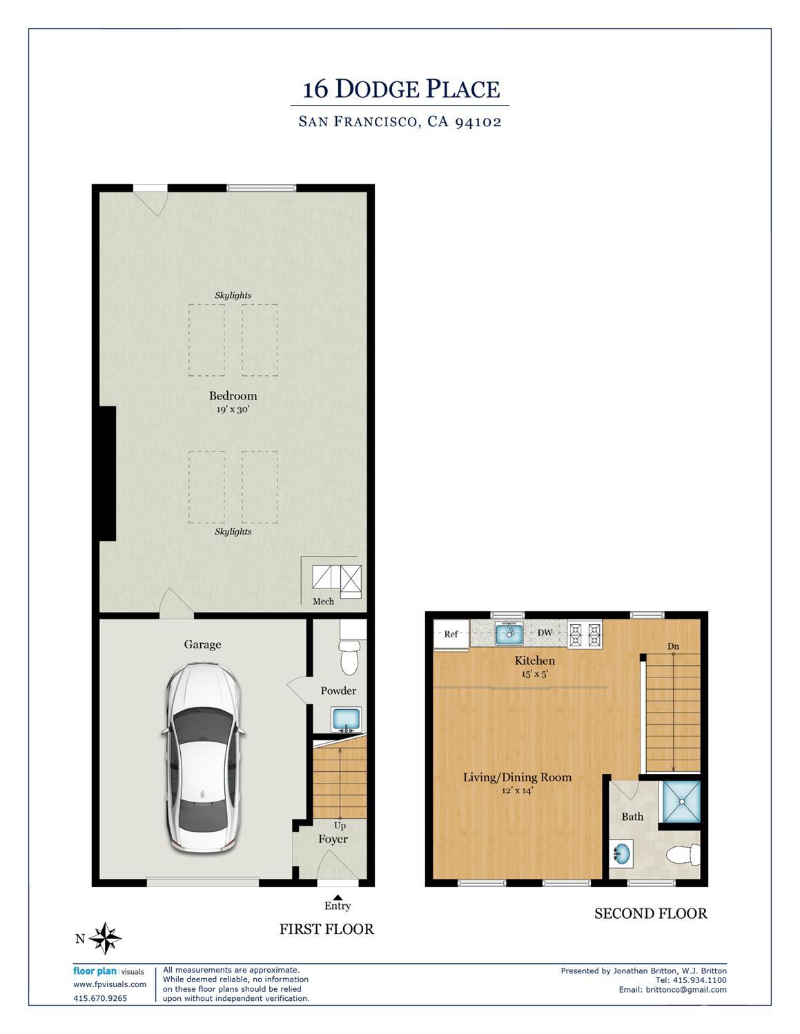 Detail Gallery Image 4 of 4 For 16 Dodge St, San Francisco,  CA 94102 - 1 Beds | 1/1 Baths
