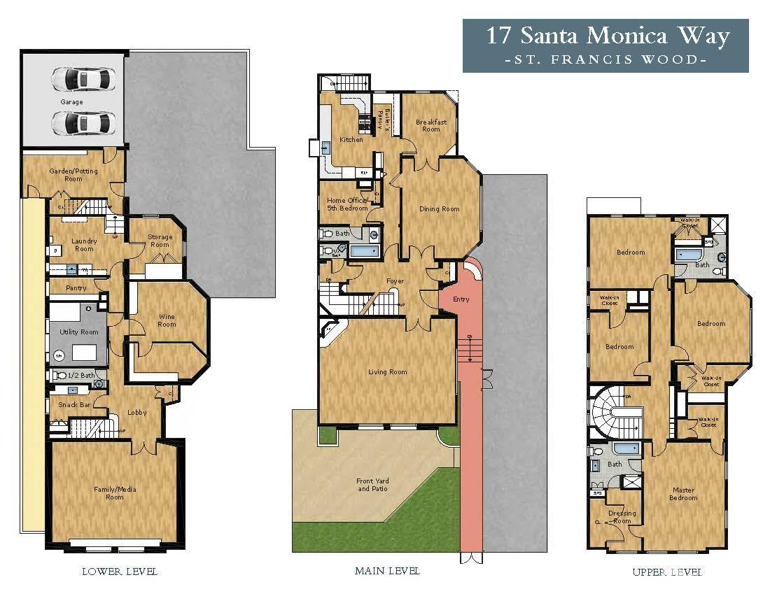 Detail Gallery Image 94 of 94 For 17 Santa Monica Way, San Francisco,  CA 94127 - 5 Beds | 3/1 Baths