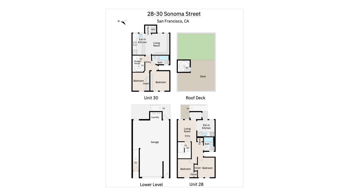 Detail Gallery Image 18 of 18 For 28 Sonoma St, San Francisco,  CA 94133 - – Beds | – Baths