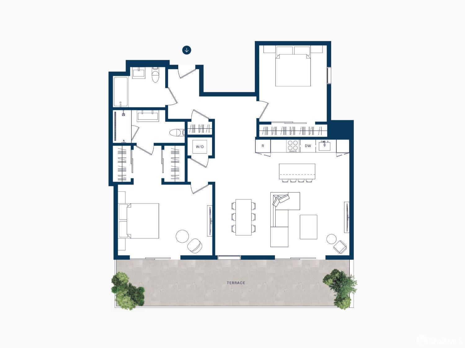 Detail Gallery Image 25 of 34 For 915 North Point St #H2,  San Francisco,  CA 94109 - 2 Beds | 2 Baths