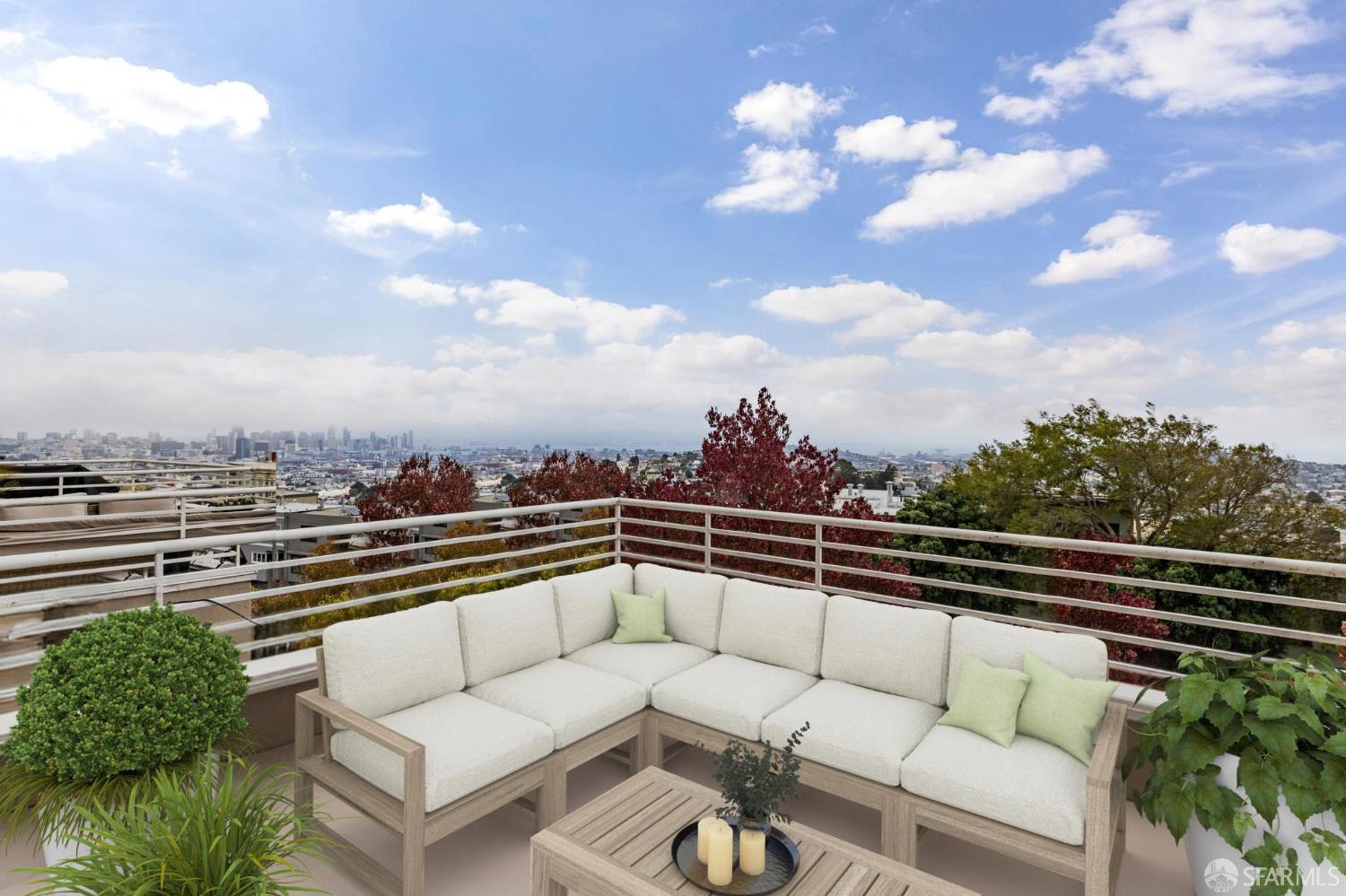 Detail Gallery Image 7 of 18 For 767 Corbett Ave #3,  San Francisco,  CA 94131 - 2 Beds | 2/1 Baths