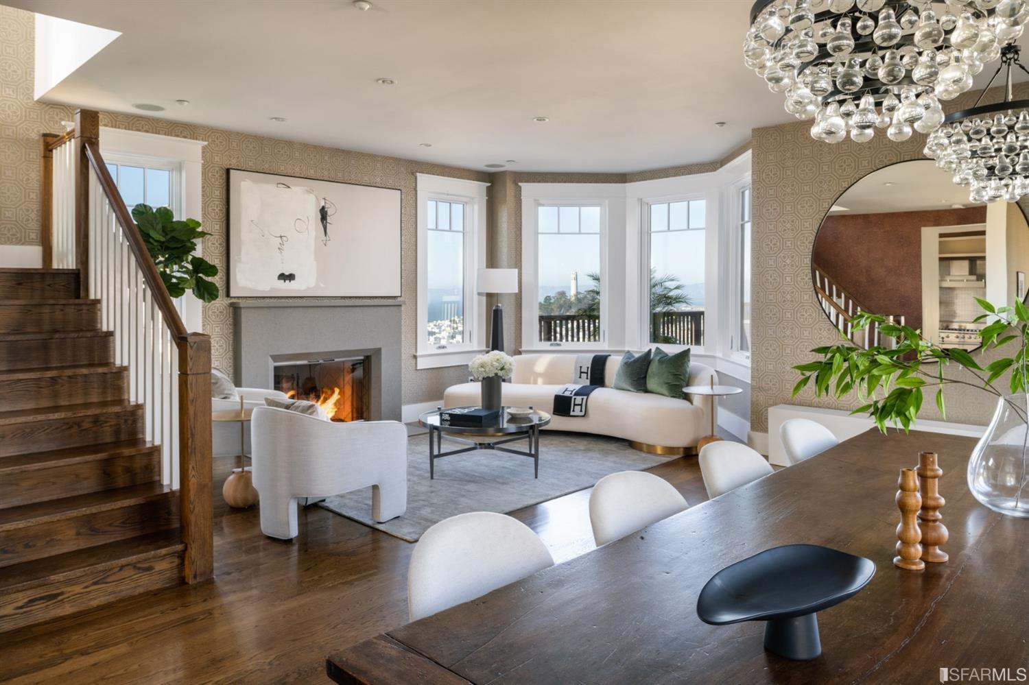 Detail Gallery Image 10 of 53 For 1266 Washington St, San Francisco,  CA 94108 - 5 Beds | 5 Baths