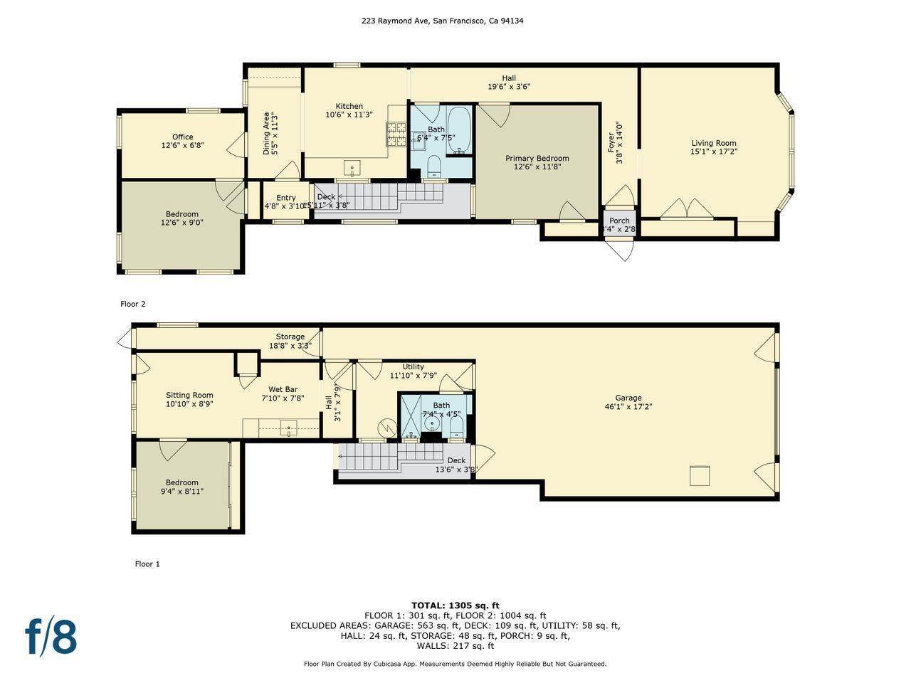 Detail Gallery Image 2 of 39 For 223 Raymond Ave, San Francisco,  CA 94134 - 3 Beds | 2 Baths