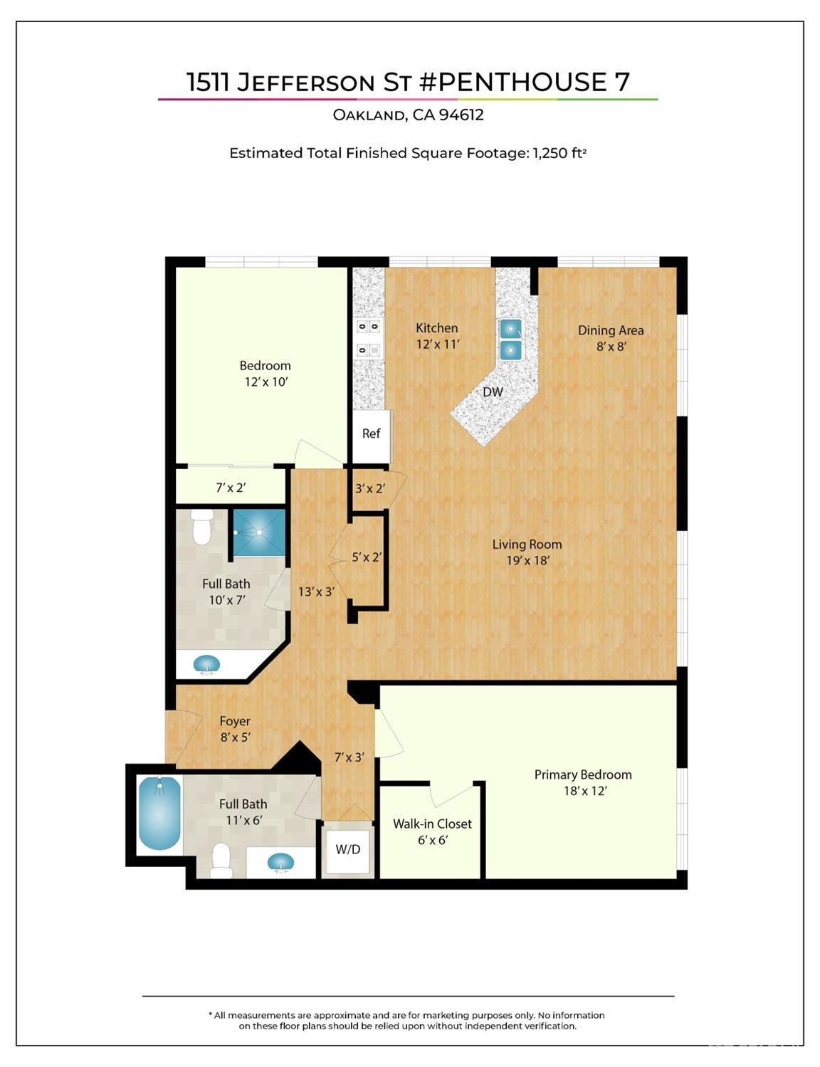 Detail Gallery Image 63 of 63 For 1511 Jefferson St Ph7,  Oakland,  CA 94612 - 2 Beds | 2 Baths