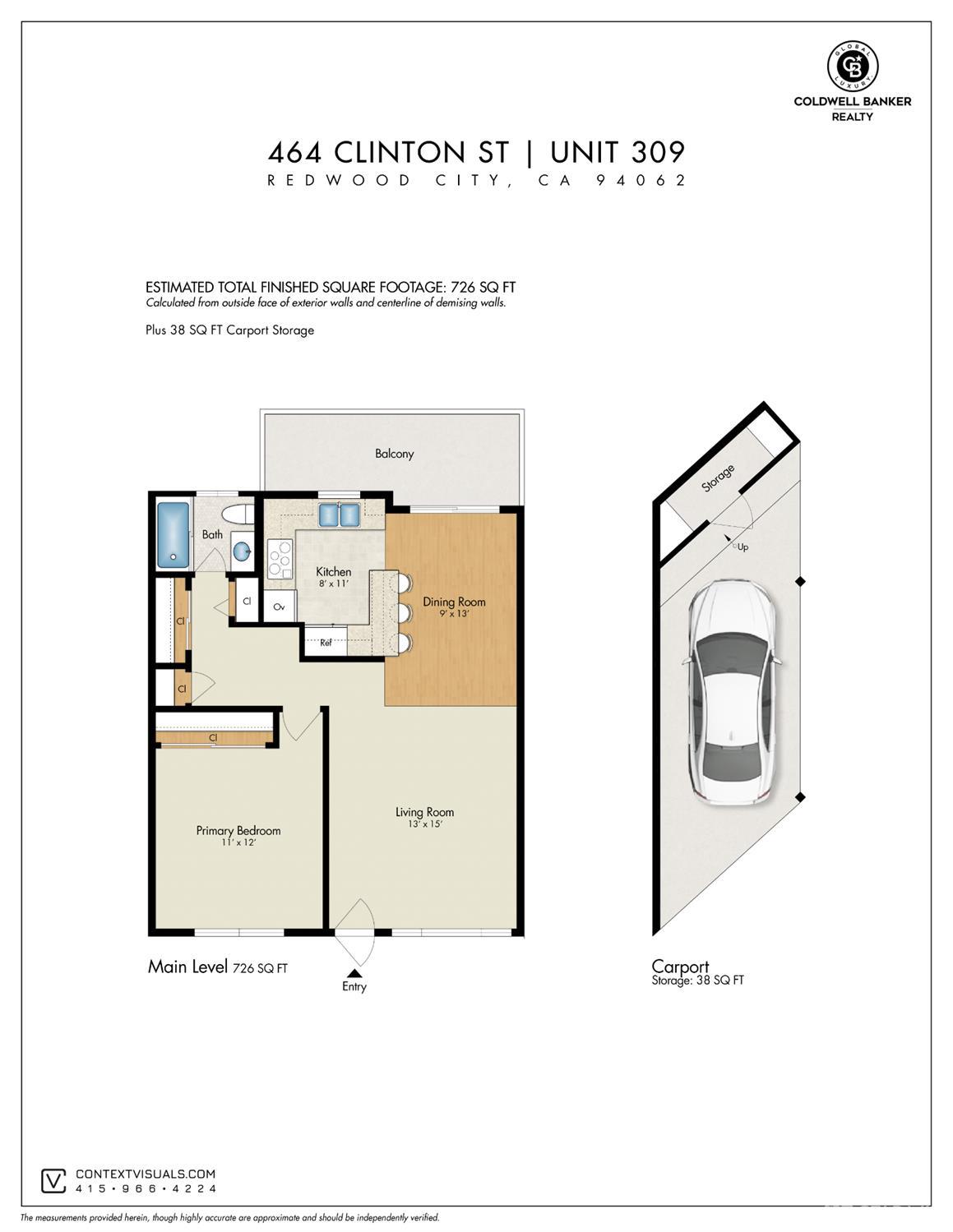 Detail Gallery Image 22 of 22 For 464 Clinton St #309,  Redwood City,  CA 94062 - 1 Beds | 1 Baths