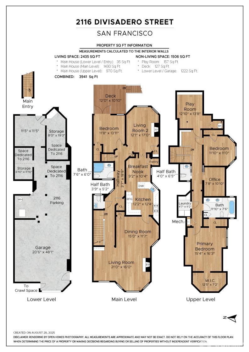 Detail Gallery Image 53 of 78 For 2116 Divisadero St, San Francisco,  CA 94115 - 3 Beds | 2/2 Baths
