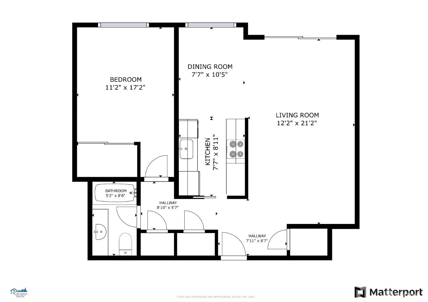 Detail Gallery Image 51 of 51 For 94 Bayo Vista Ave #304,  Oakland,  CA 94611 - 1 Beds | 1 Baths