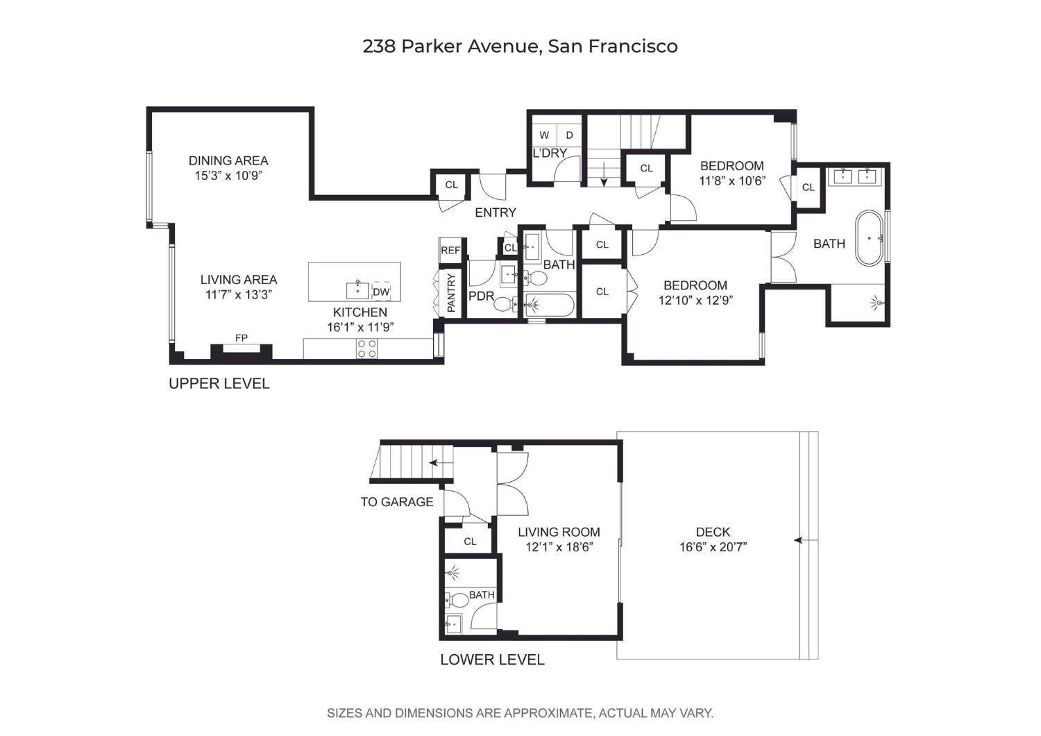 Detail Gallery Image 52 of 52 For 238 Parker Ave, San Francisco,  CA 94118 - 3 Beds | 3/1 Baths
