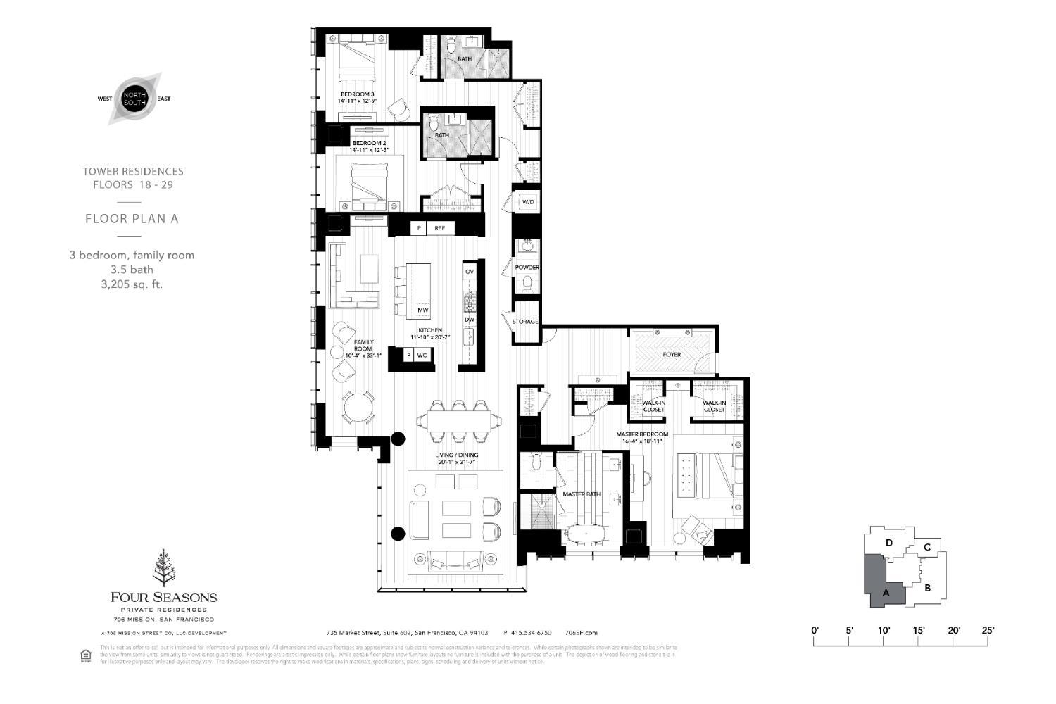 Detail Gallery Image 2 of 30 For 706 Mission St 28a,  San Francisco,  CA 94103 - 3 Beds | 3/1 Baths