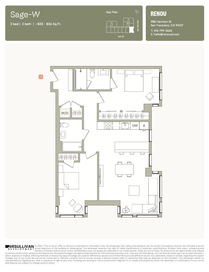 Detail Gallery Image 23 of 23 For 988 Harrison St Hn4,  San Francisco,  CA 94107 - 2 Beds | 2 Baths