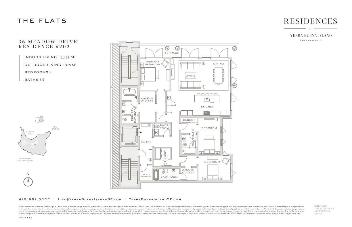 Detail Gallery Image 50 of 50 For 36 Meadow Dr #202,  San Francisco,  CA 94130 - 3 Beds | 3/1 Baths