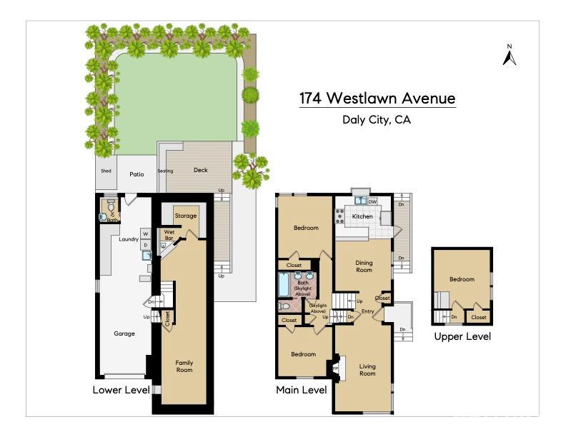 Detail Gallery Image 3 of 68 For 174 Westlawn Ave, Daly City,  CA 94015 - 3 Beds | 1/1 Baths