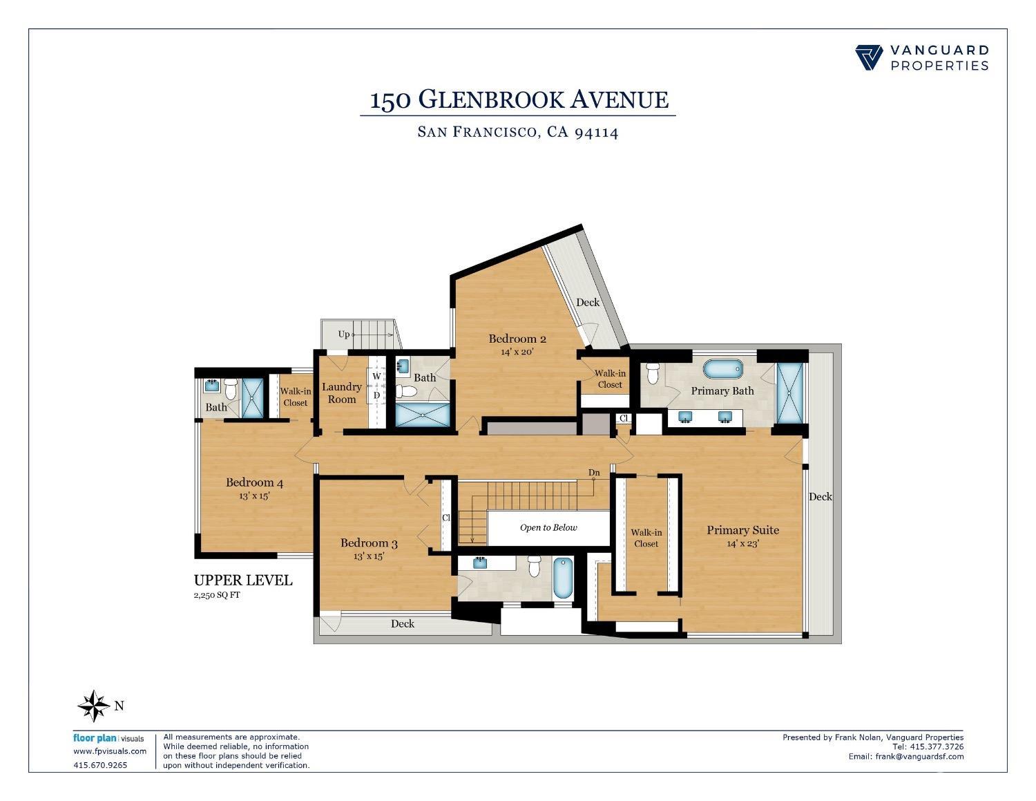 Detail Gallery Image 50 of 52 For 150 Glenbrook Ave, San Francisco,  CA 94114 - 6 Beds | 6/2 Baths