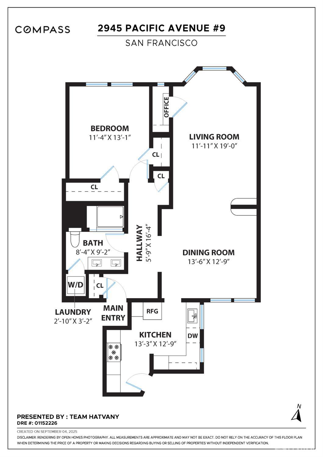 Detail Gallery Image 29 of 29 For 2945 Pacific Ave #9,  San Francisco,  CA 94115 - 1 Beds | 1 Baths