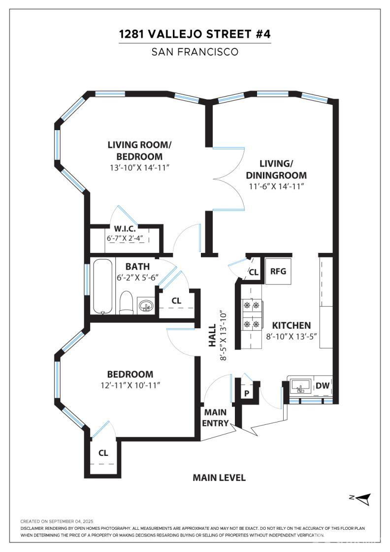 Detail Gallery Image 36 of 36 For 1281 Vallejo St #4,  San Francisco,  CA 94109 - 1 Beds | 1 Baths