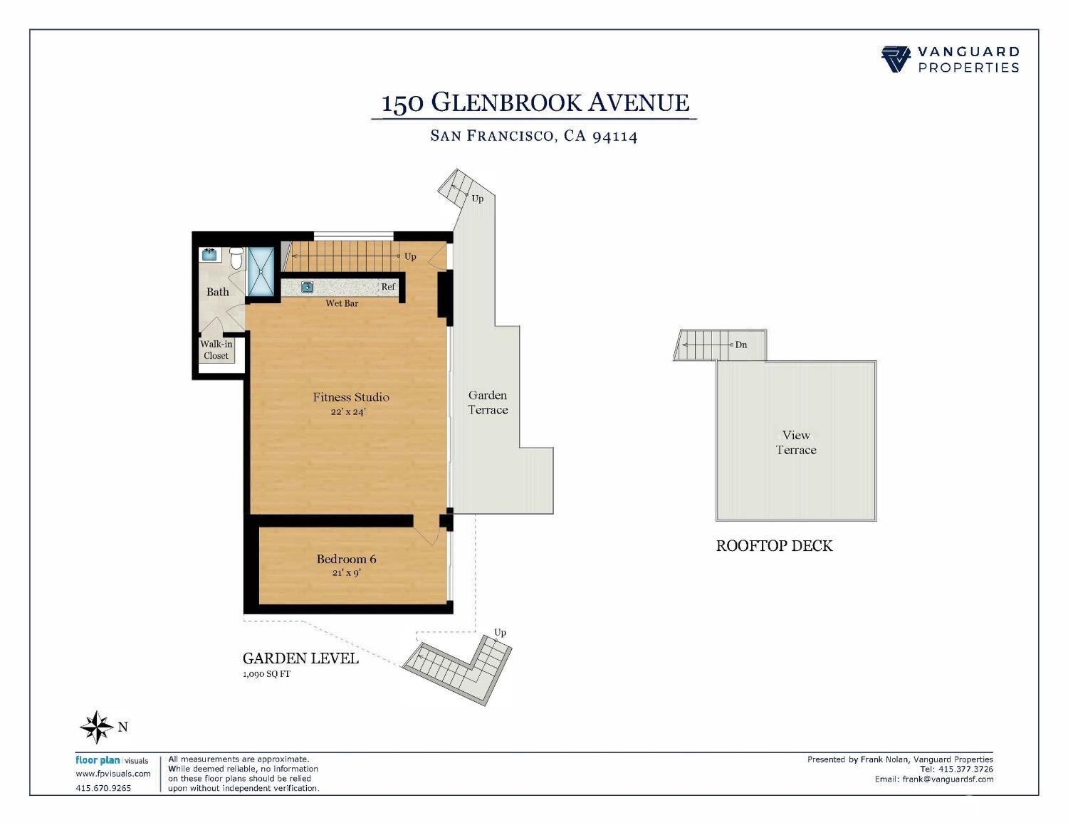 Detail Gallery Image 51 of 52 For 150 Glenbrook Ave, San Francisco,  CA 94114 - 6 Beds | 6/2 Baths