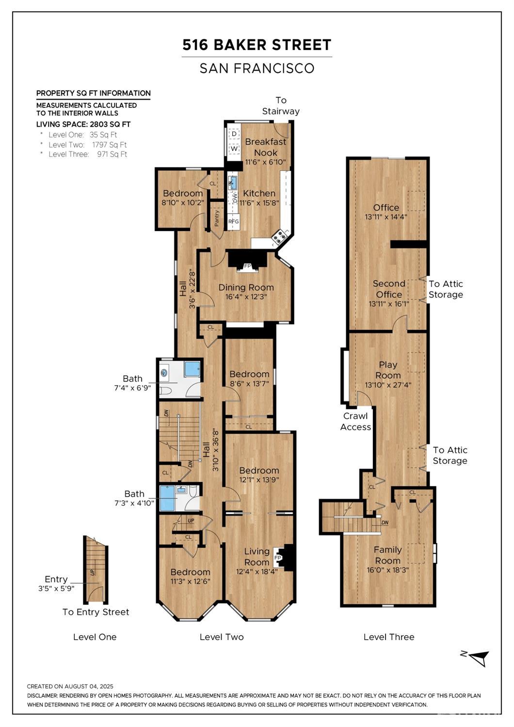 Detail Gallery Image 84 of 85 For 516 Baker St, San Francisco,  CA 94117 - 4 Beds | 2 Baths
