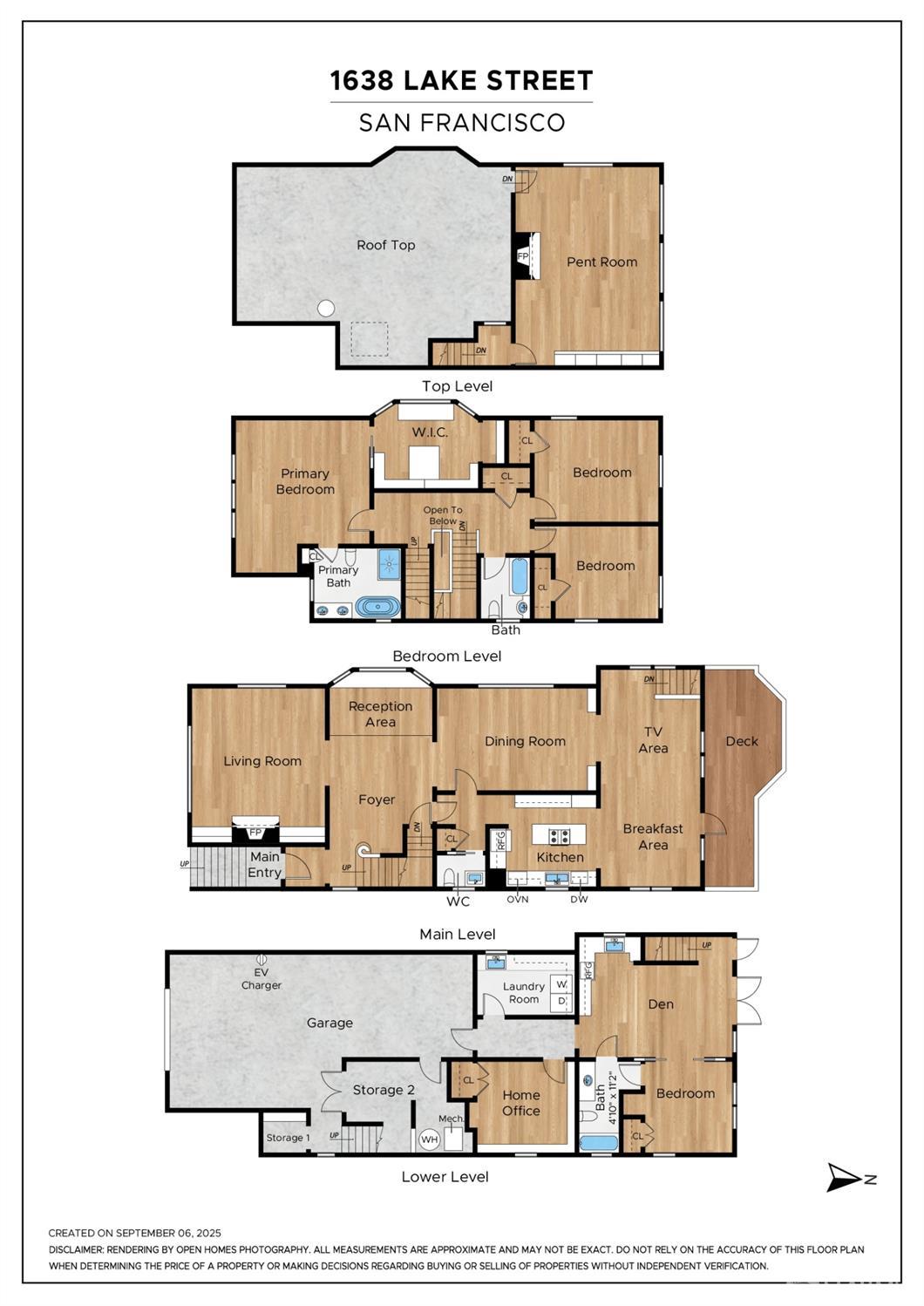 Detail Gallery Image 84 of 85 For 1638 Lake St, San Francisco,  CA 94121 - 4 Beds | 3/1 Baths