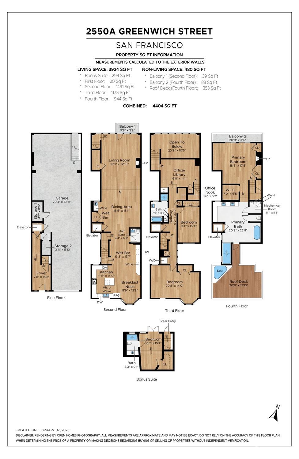 Detail Gallery Image 47 of 47 For 2550 Greenwich St, San Francisco,  CA 94123 - 4 Beds | 3/1 Baths