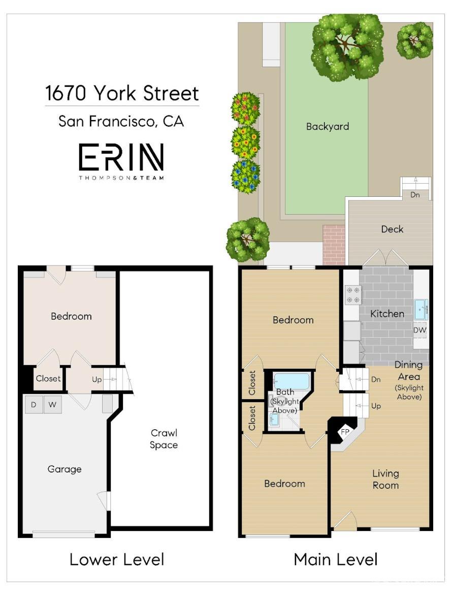 Detail Gallery Image 22 of 22 For 1670 York St, San Francisco,  CA 94110 - 3 Beds | 1 Baths