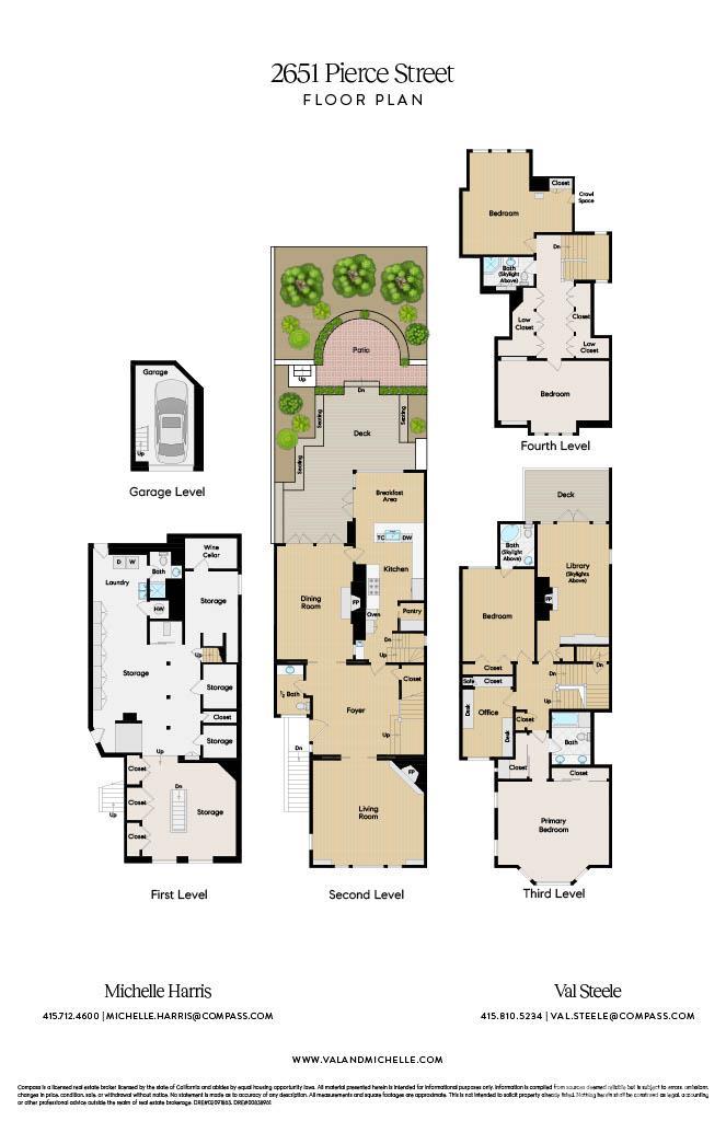 Detail Gallery Image 29 of 29 For 2651 Pierce St, San Francisco,  CA 94123 - 4 Beds | 4/1 Baths