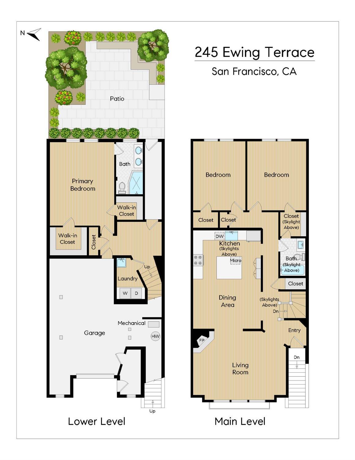 Detail Gallery Image 29 of 29 For 245 Ewing Ter, San Francisco,  CA 94118 - 3 Beds | 2 Baths