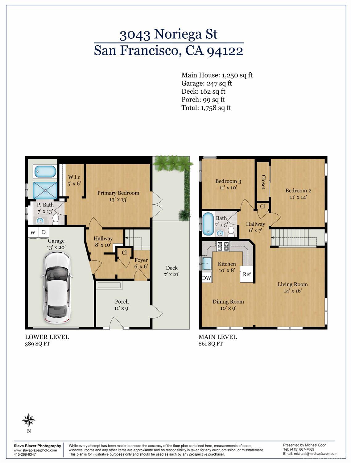 Detail Gallery Image 38 of 51 For 3043 Noriega St, San Francisco,  CA 94122 - 3 Beds | 2 Baths