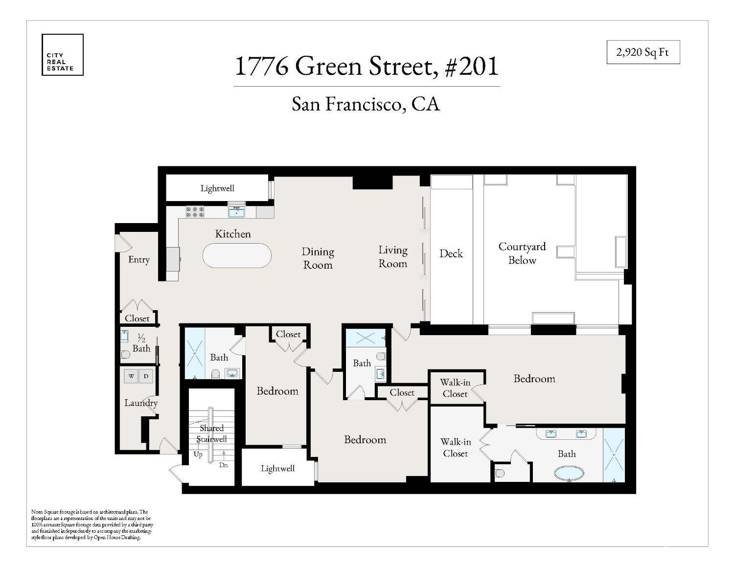 Detail Gallery Image 39 of 39 For 1776 Green St #201,  San Francisco,  CA 94123 - 3 Beds | 3/1 Baths
